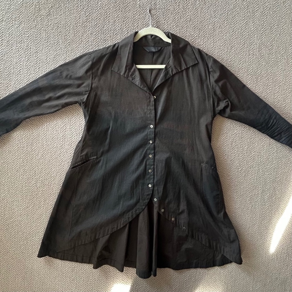 Moyuru Cotton Shirt-Dress